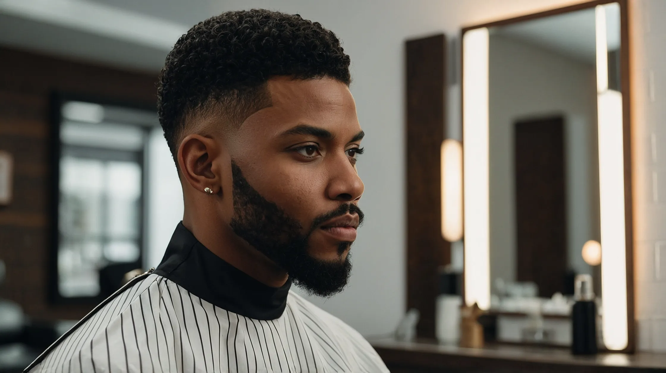 Drop Fade for Black Men