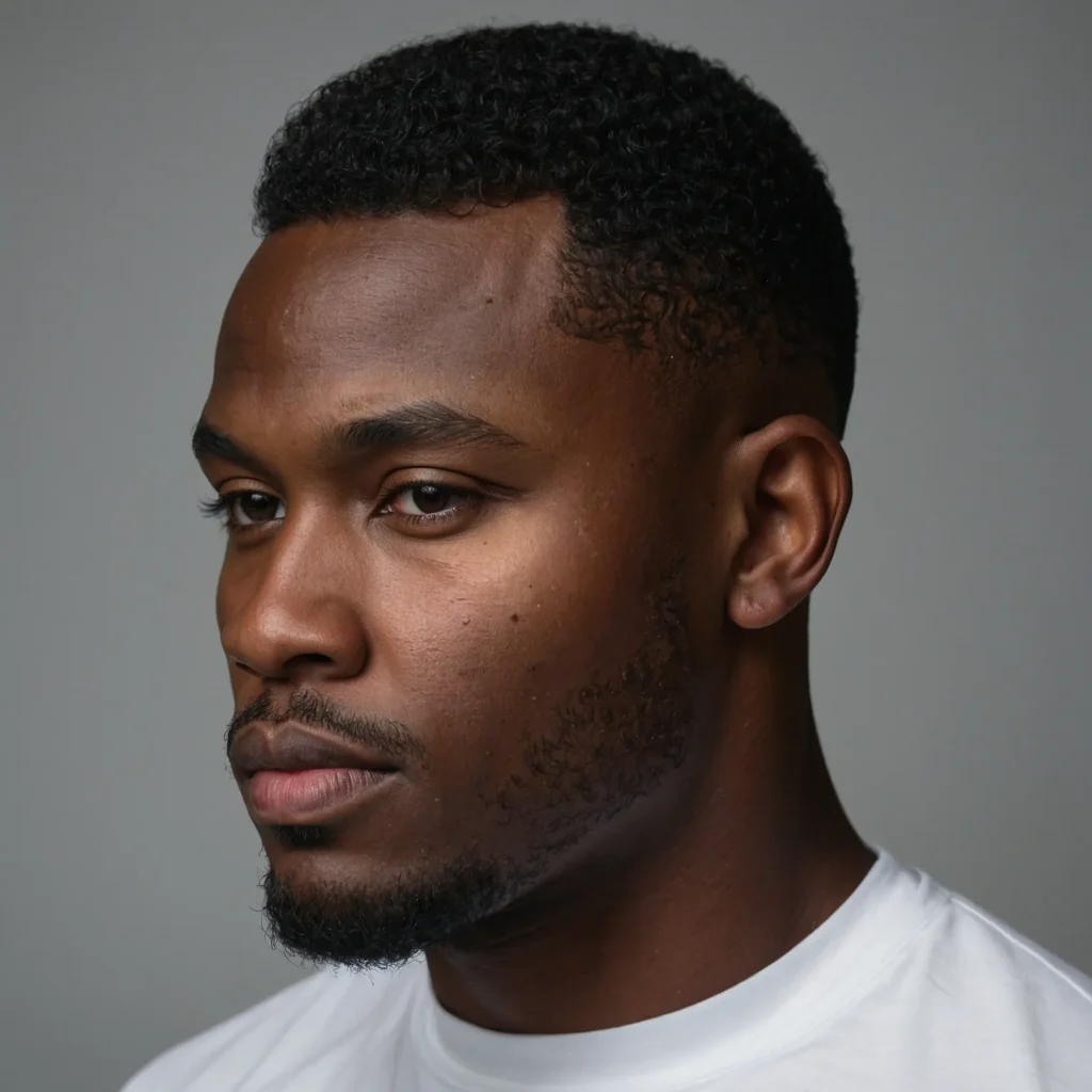 Drop Fade with Rounded HairlineRounded hairli 3