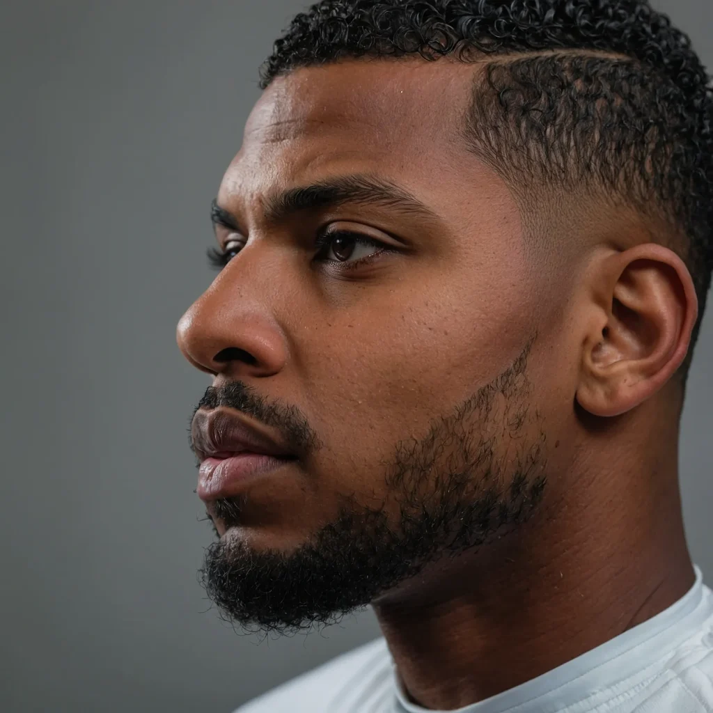 High Taper Fade with Tight Temple Taperfocu 0