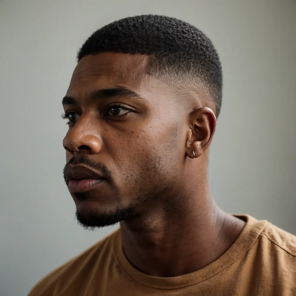 High Taper Fadeclassic portrait of Blac 0