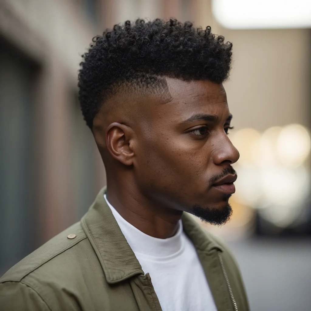 High Taper Fadeclassic portrait of Blac 3