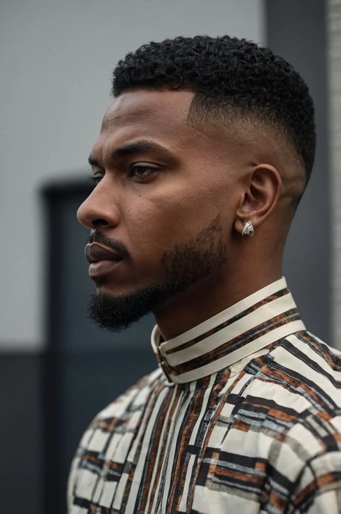 High Taper Fademan with high taper fade s 0