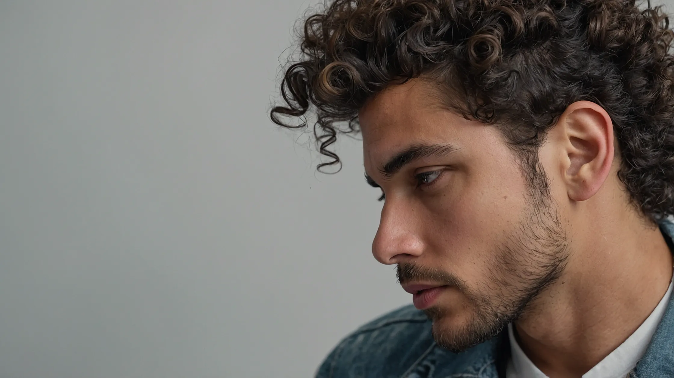 Low Taper Fade with Fluffy Hair