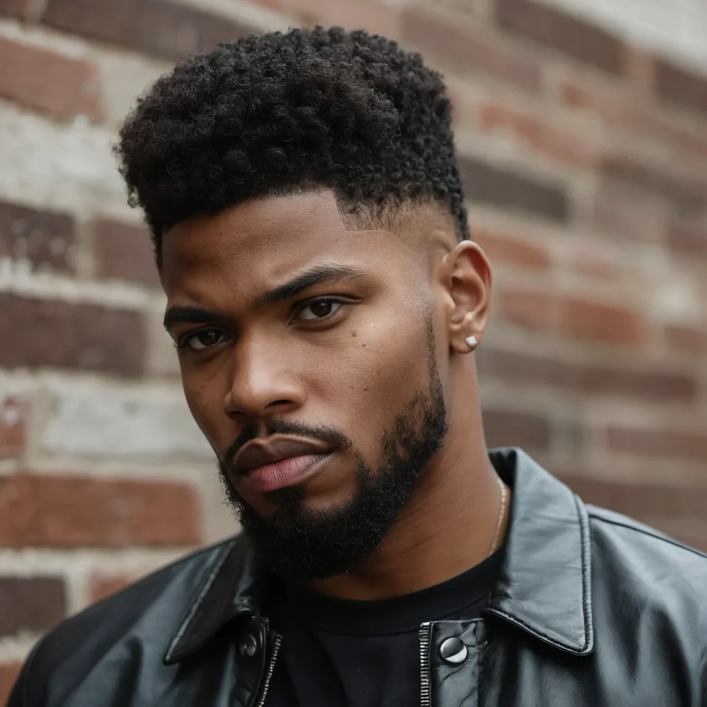 Low Drop Fade Afro Taper with ShapeUpPrompt B 0