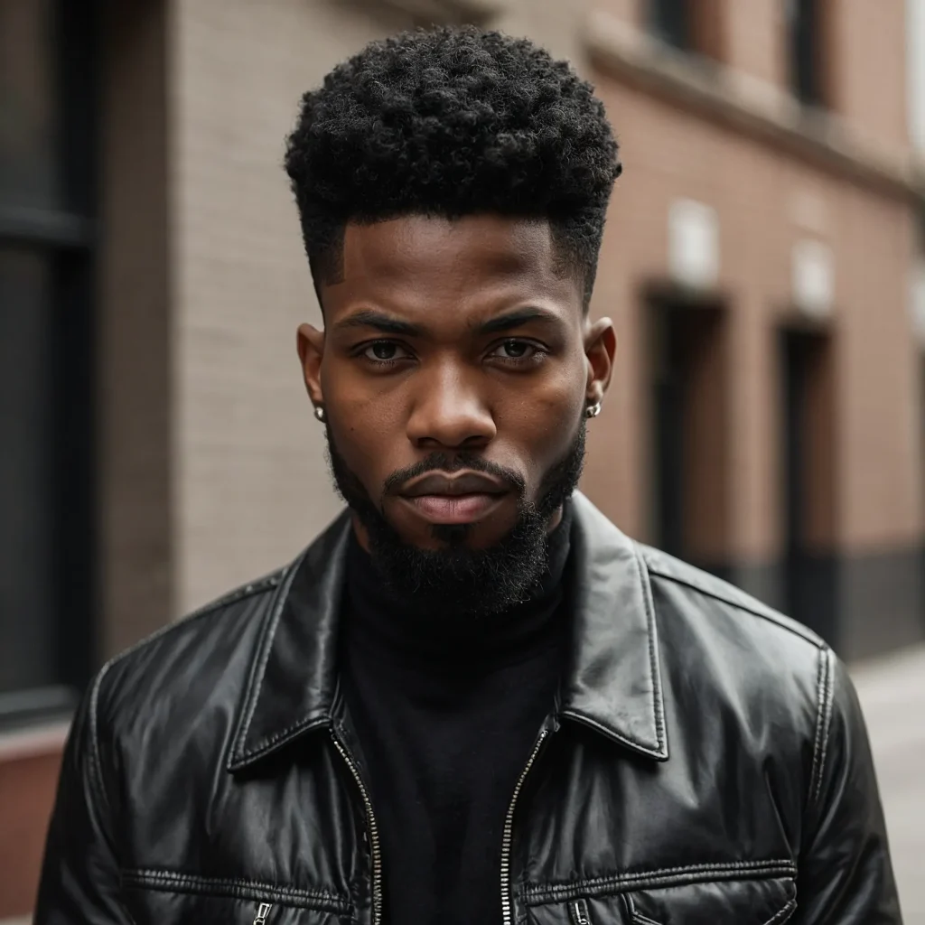 Low Drop Fade Afro Taper with ShapeUpPrompt B 3