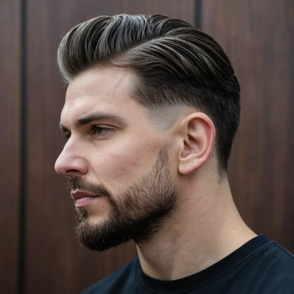 Low Drop Fade with Waveswhite man with soft 1