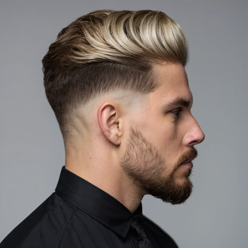 Low Drop Fade with Waveswhite man with soft 2