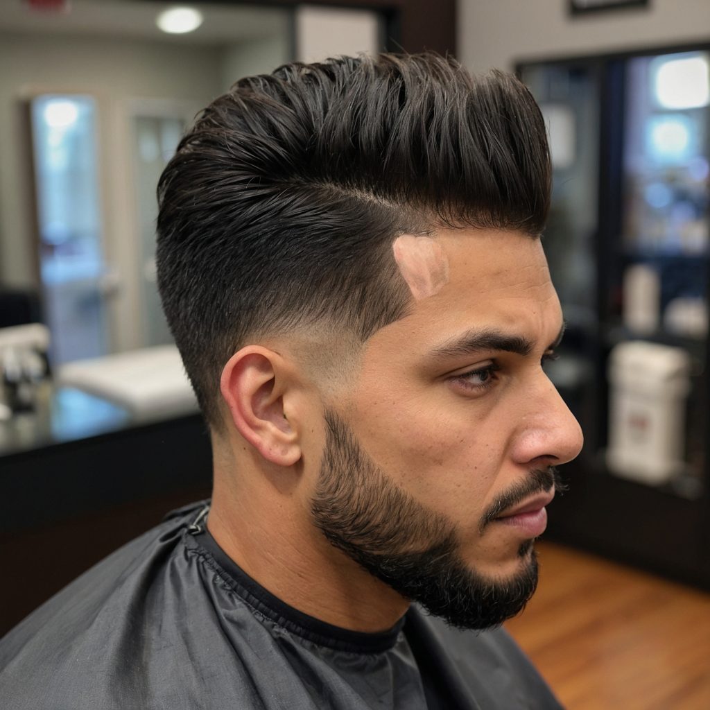 Low Taper Blowout Fademan with low taper 3