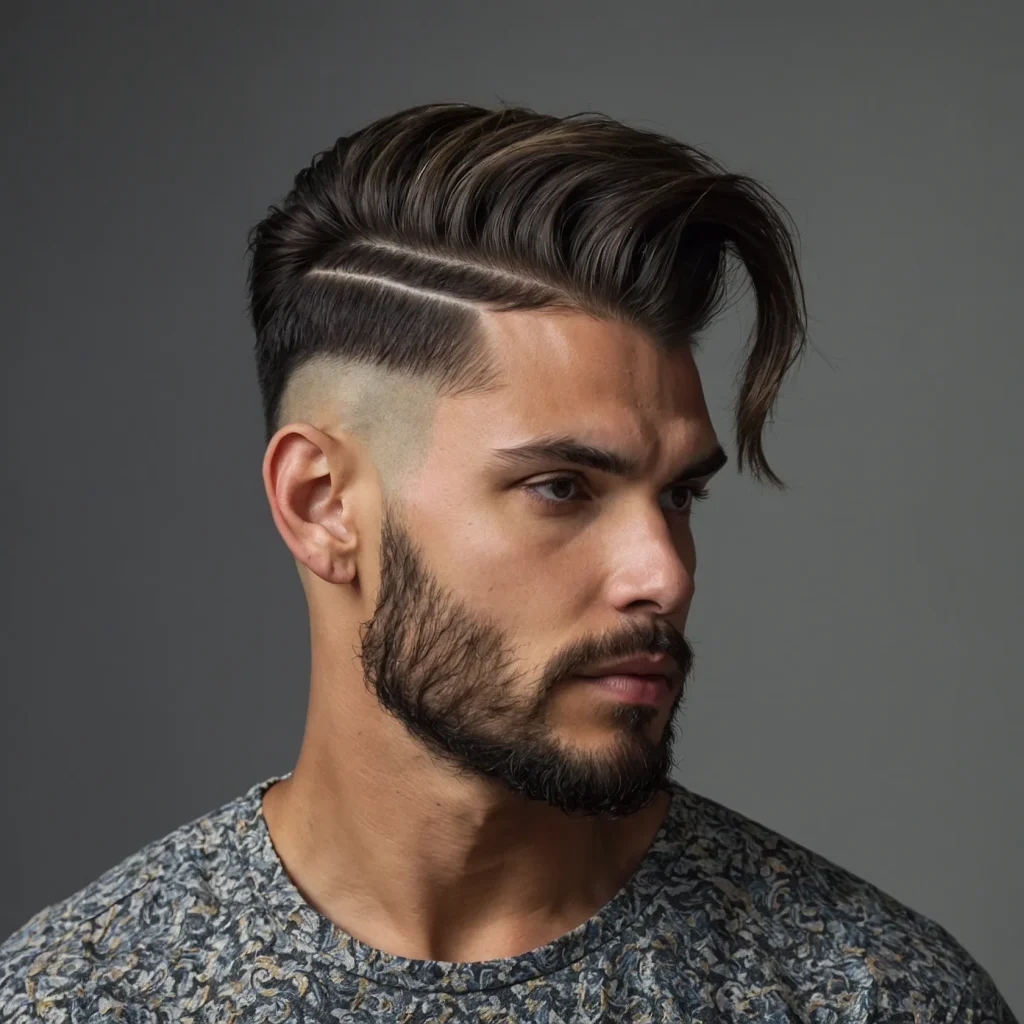 Low Taper with Faded Undercutnd Hairband St 0