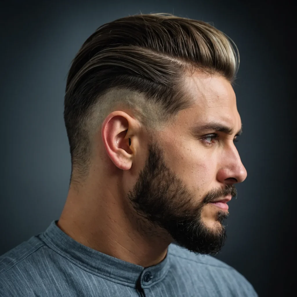 Low Taper with Faded Undercutnd Hairband St 3