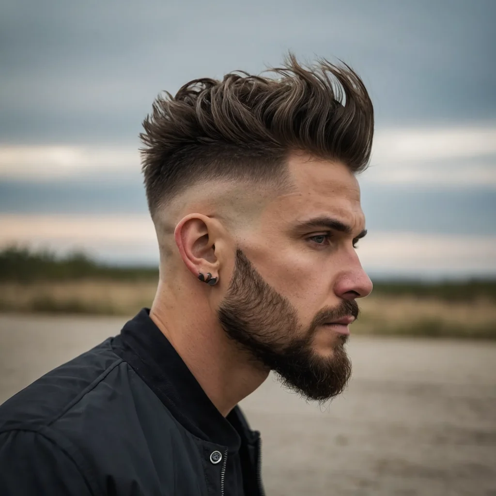 Low Taper with Jagged Layers and Fadewhite 3