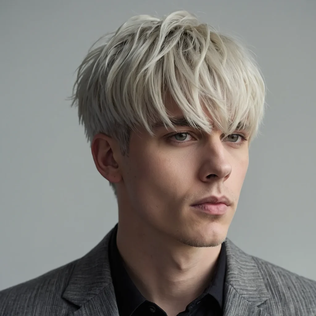 Low Taper with Layered Bangs Anime Inspired0
