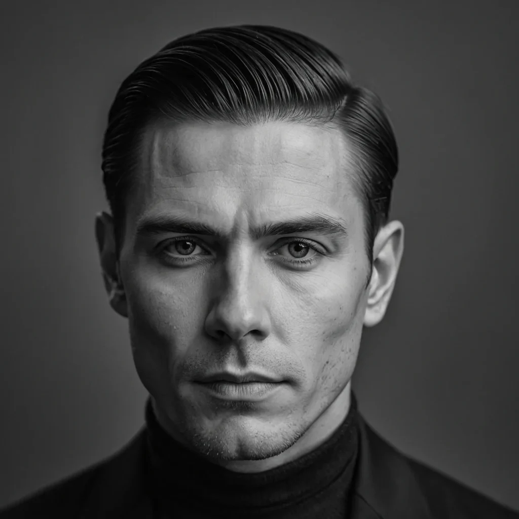 Low Taper with Minimalist Comb OverA man with 3