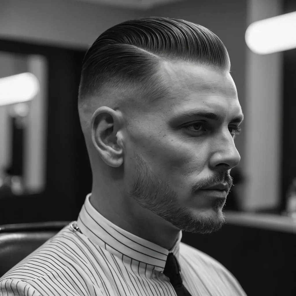 Low Taper with Minimalist Comb Overwhite m0