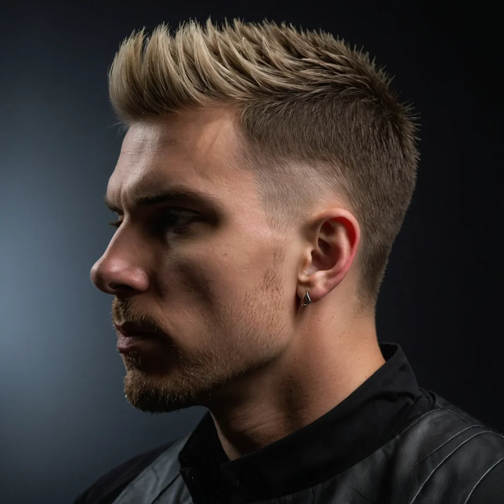 Low Taper with Spiky Top and Matte Finishwh 3