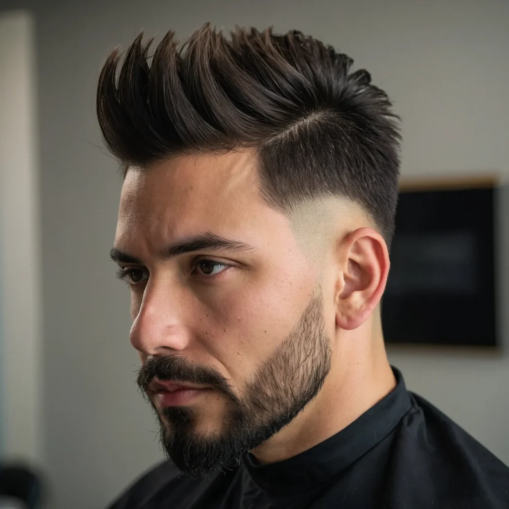 Low Taper with Spiky Topnd Matte FinishA ma 3