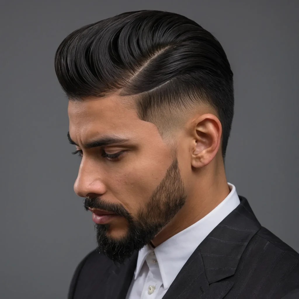 Low Taper with Temple Curvend Pointed NapeA 0