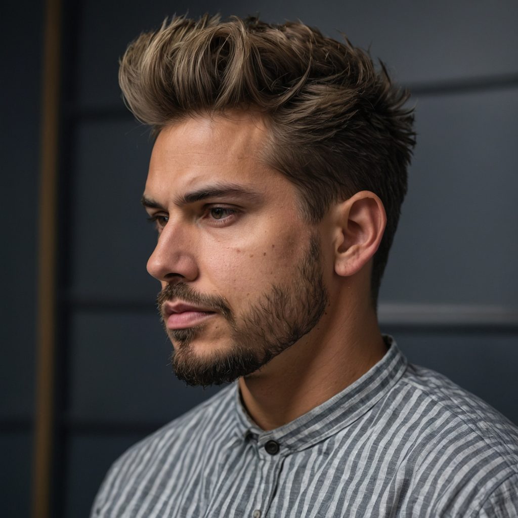 Messy Blowout Taper Fademan with messy vo 0