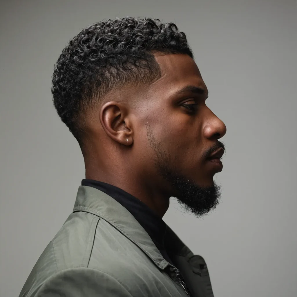 Mid Fade with Drop CurveBlack man with dr 3