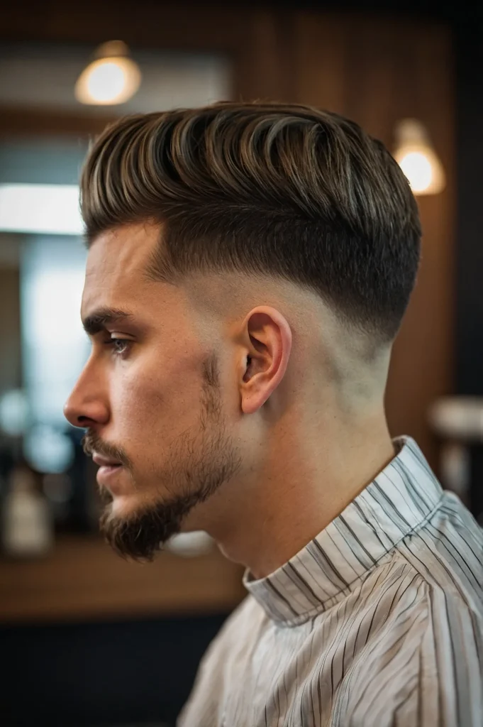 Mid Fademan with mid fade haircut fade st 0