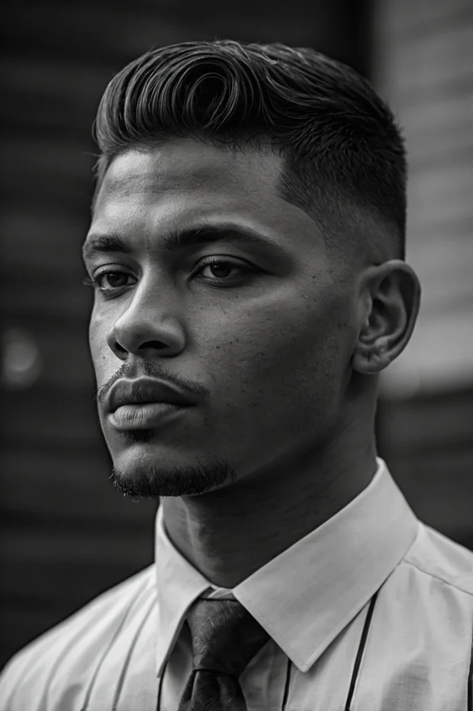 Mid Taper Fademan with mid taper fade bal 0