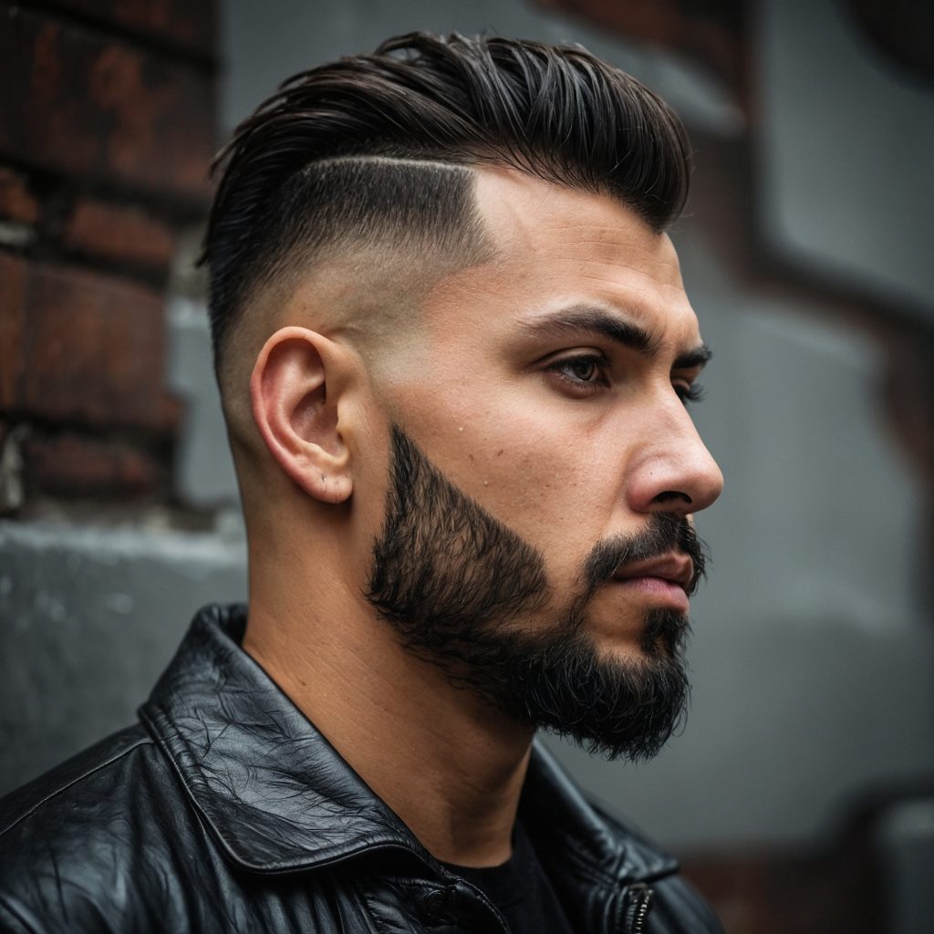 Mohawk Blowout Taper Fademan with mohawks 3