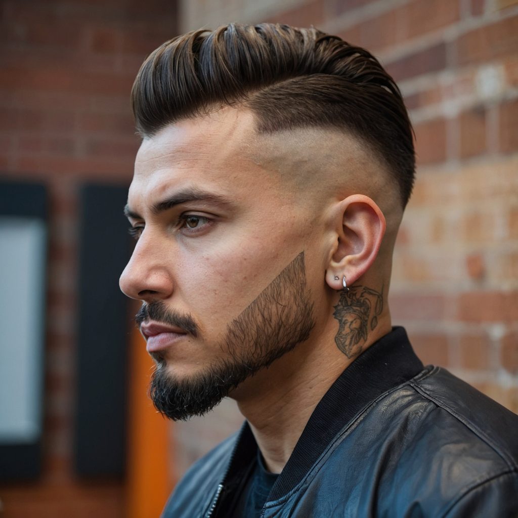 Mohawk Taper Fademan with modern mohawk h 3