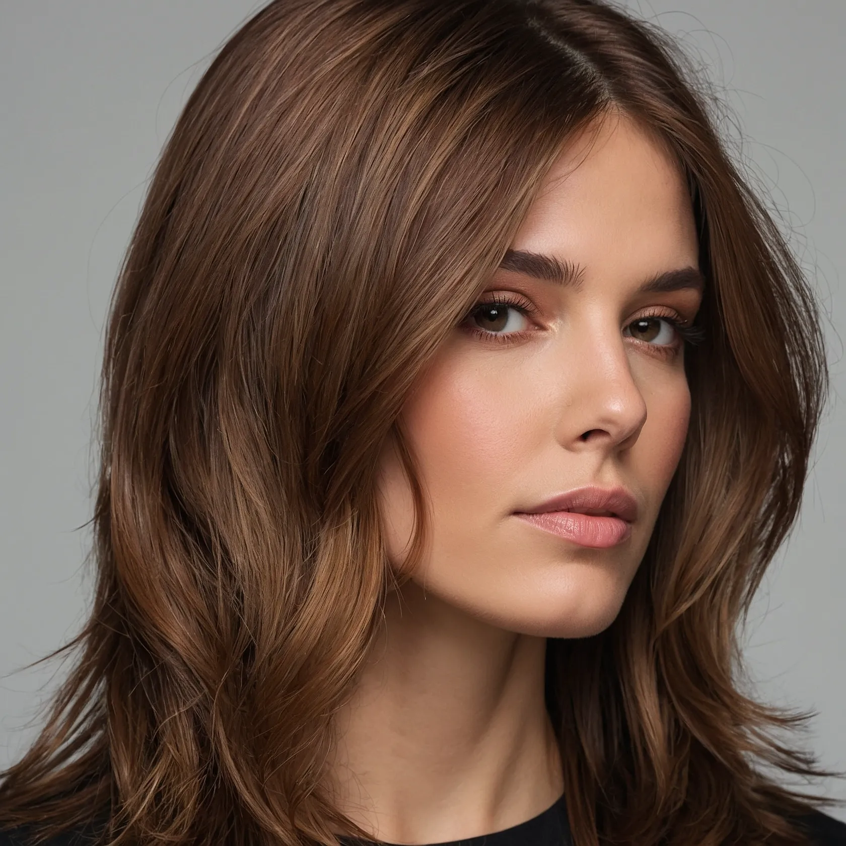 Rose Gold Balayage Looks