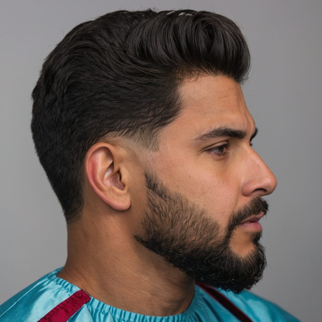 Short Blowout Taper Fademan with short bl 0