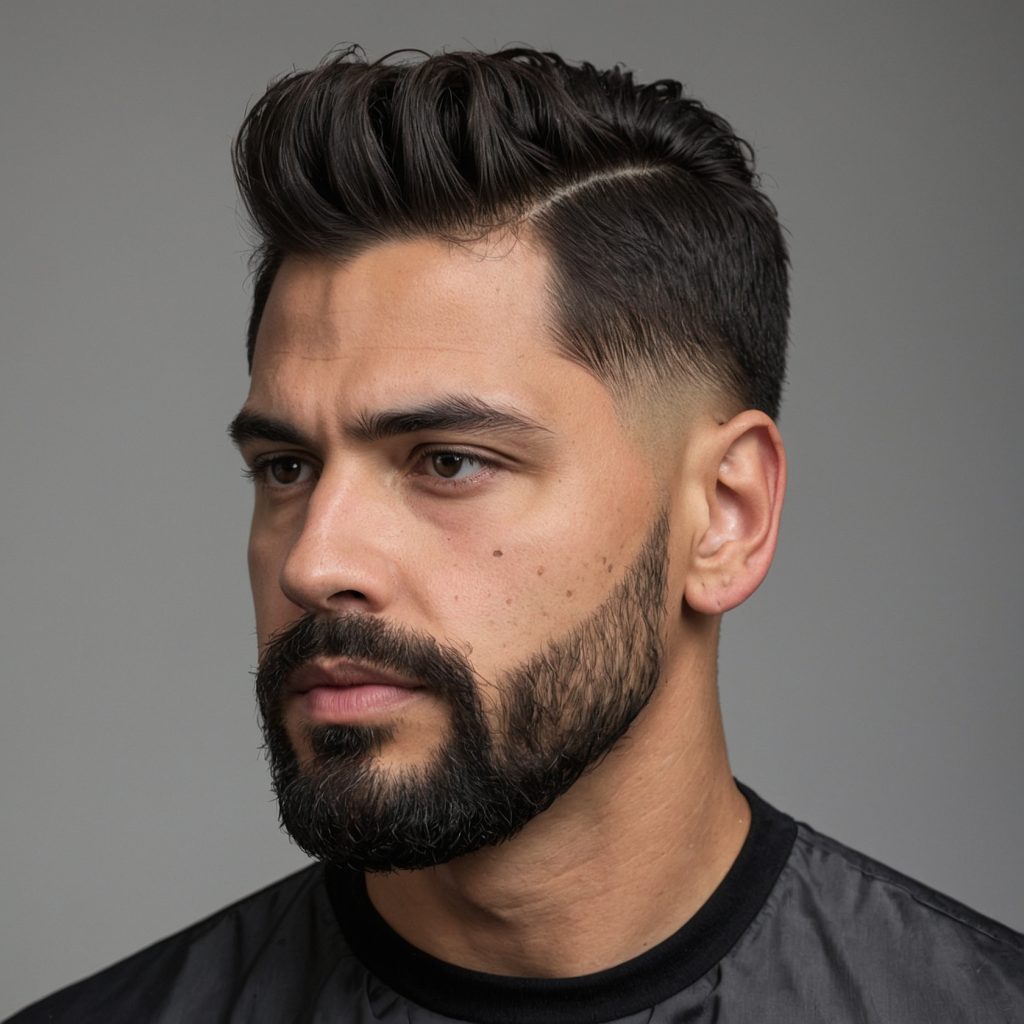 Short Blowout Taper Fademan with short bl 3