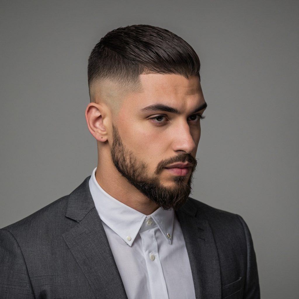 Short Hair Taper Fademan with very short h3