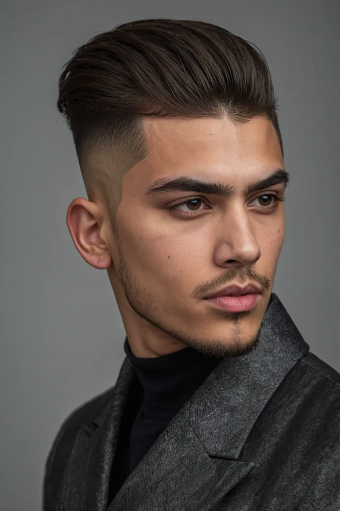 Skin Fade with Line Upboy with skin fade 3