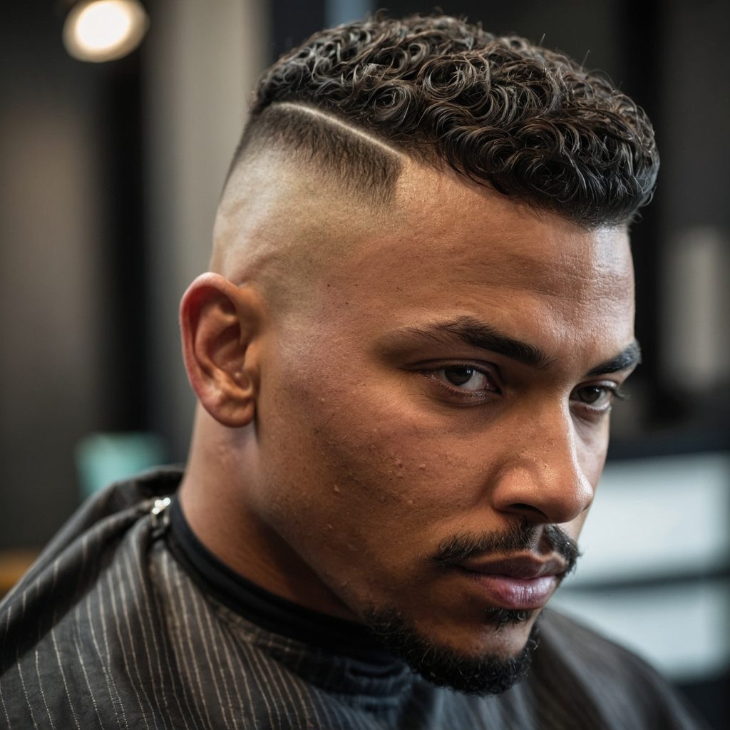 Skin Taper Fademan with skin taper fade h 3