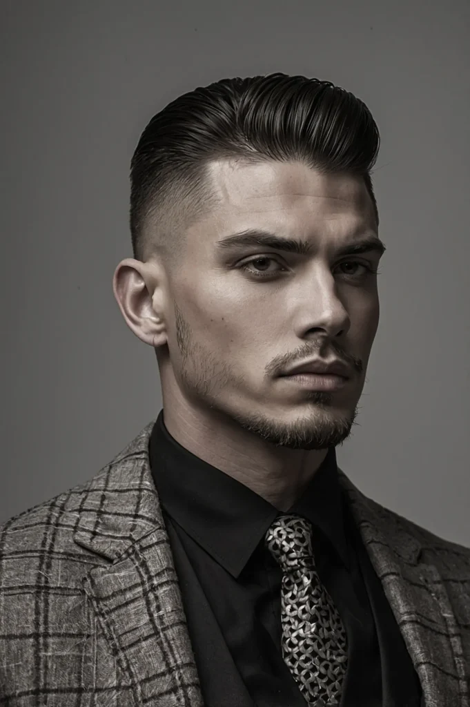 Skin Taper Fademan with taper fade down t 0