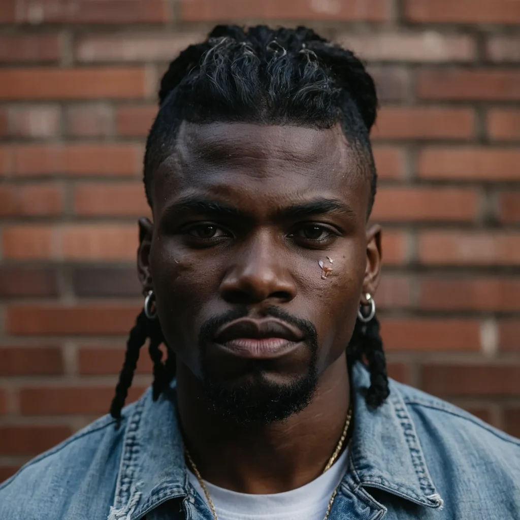 SouthsideInspired Burst MulletBlack man wit 3