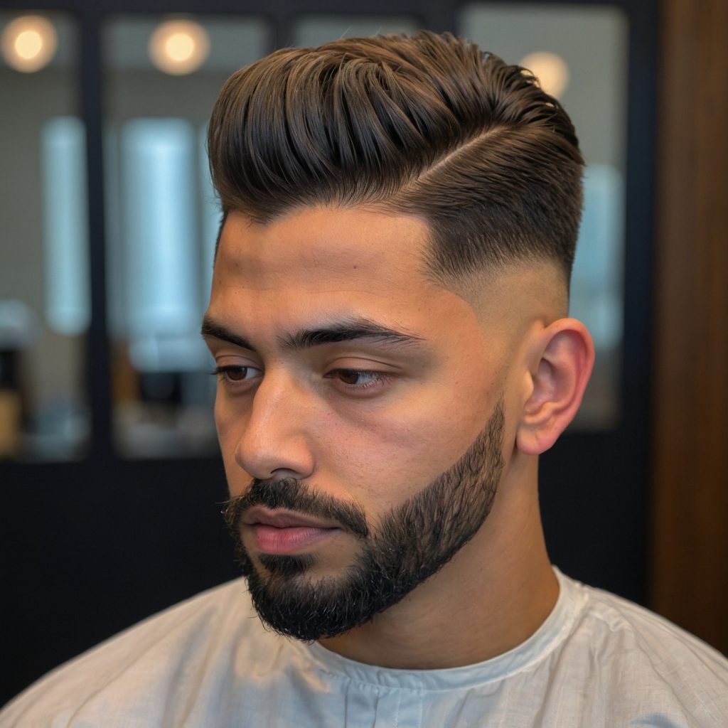Taper Fade for Thick Hairman with thick hai 0