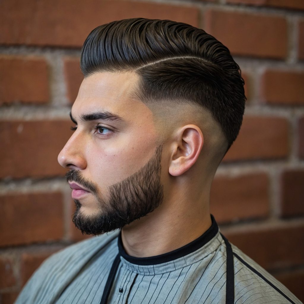 Taper Fade for Thick Hairman with thick hai 3