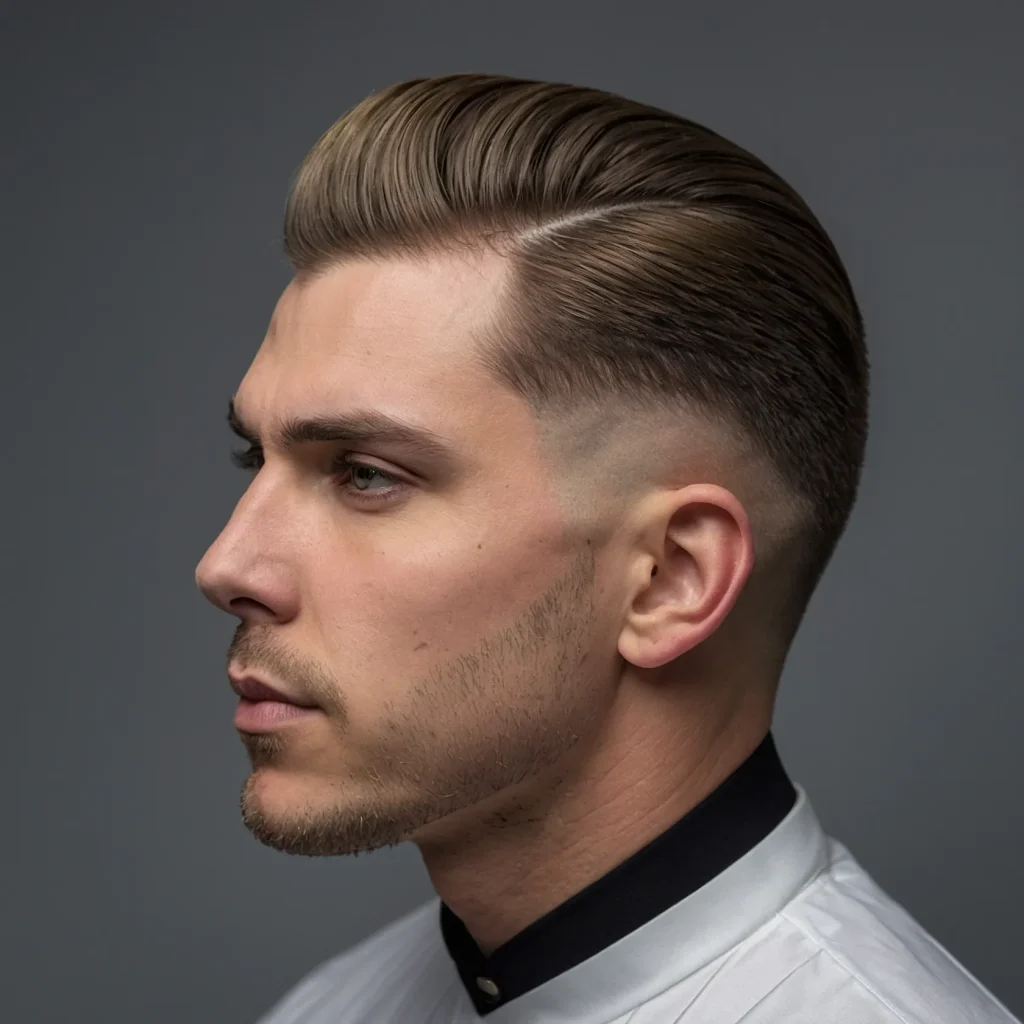 Taper Fade with Defined EdgeUpA highly d 0