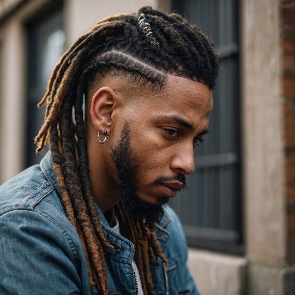 Taper Fade with Dreadsman with shorttomediu 0 (1)