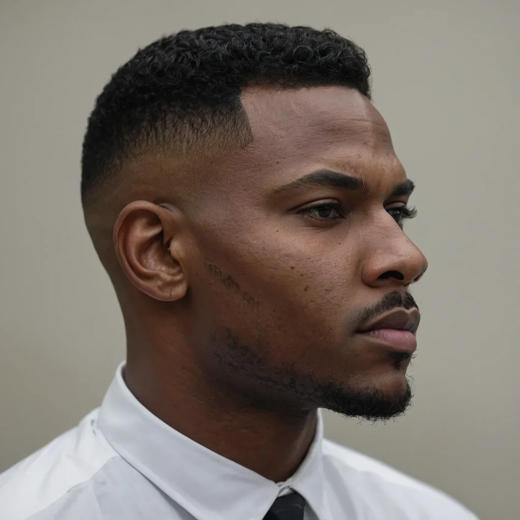 Taper Fade with LineUpA clean sharply de 0