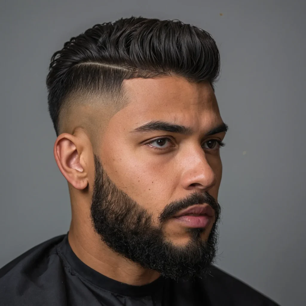Taper Fade with Low FringeA forward frin 3