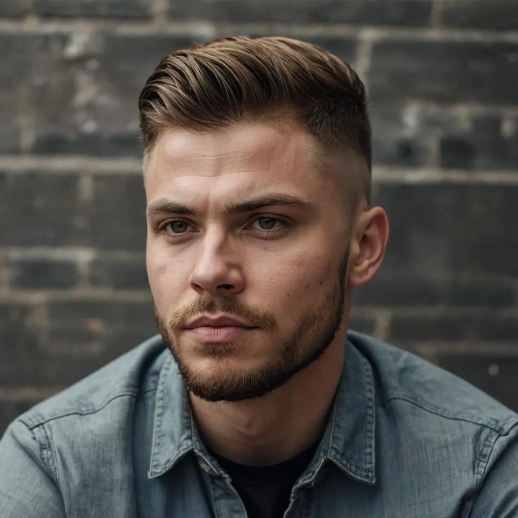 Taper Fade with Natural LookNatural stra 3