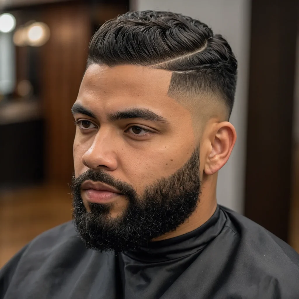 Taper Fade with Soft WavesNatural waves 0