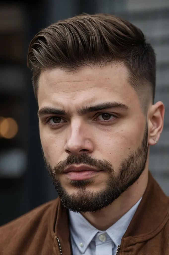 Taper Fademan with taper fade haircut gr3