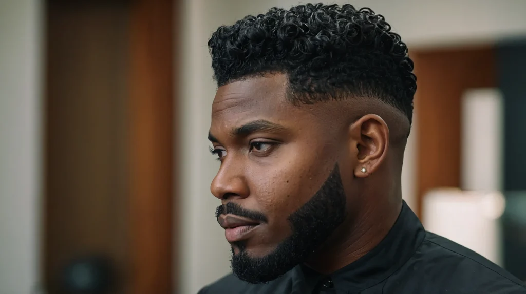 Tapered Blowout with TwistsBlack man with m 0
