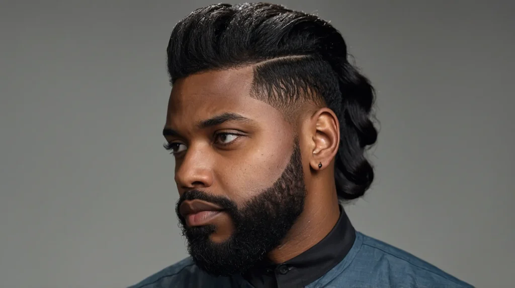 Tapered Blowout with TwistsBlack man with m 3