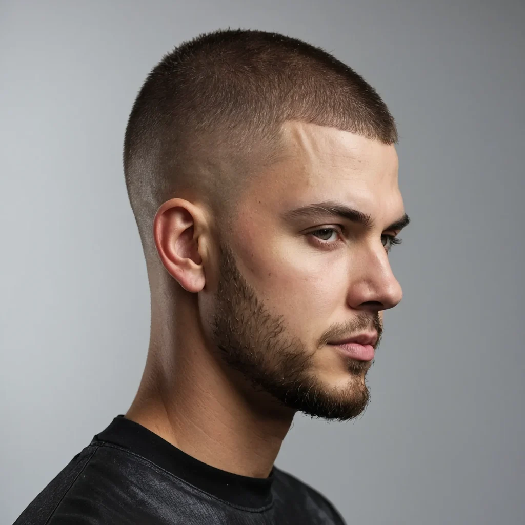 Textured Buzz Cut with FadeChoppy textured bu 3