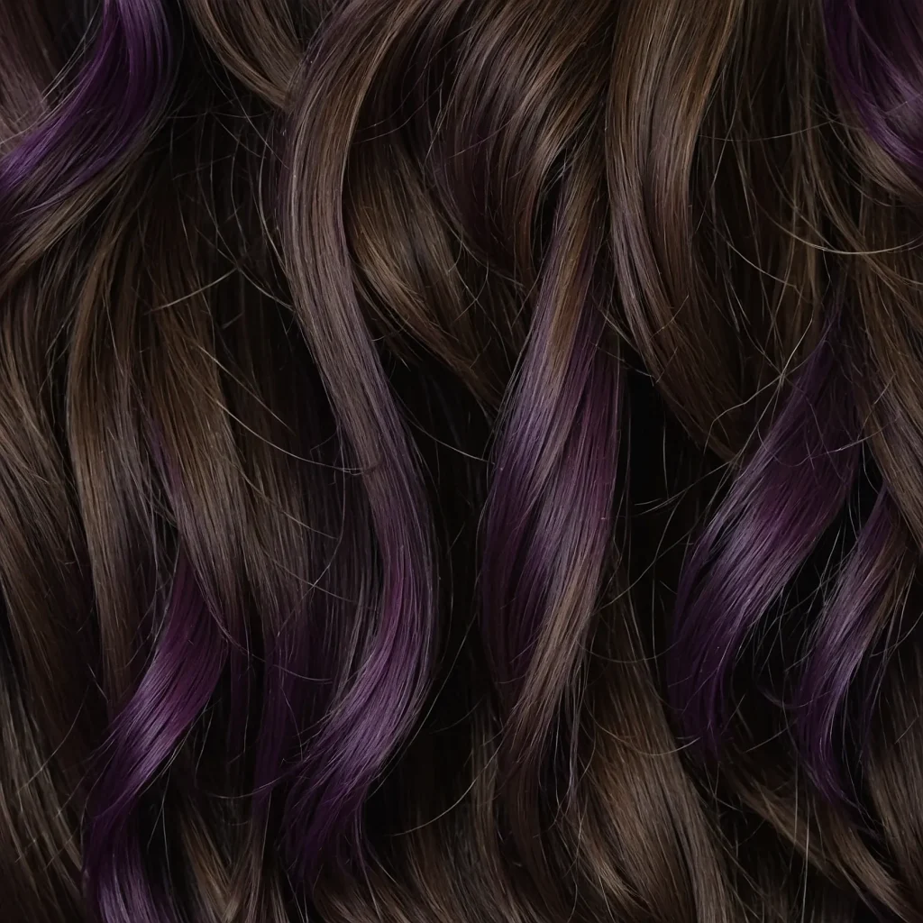 Ultrarealistic closeup of womans hair with 0