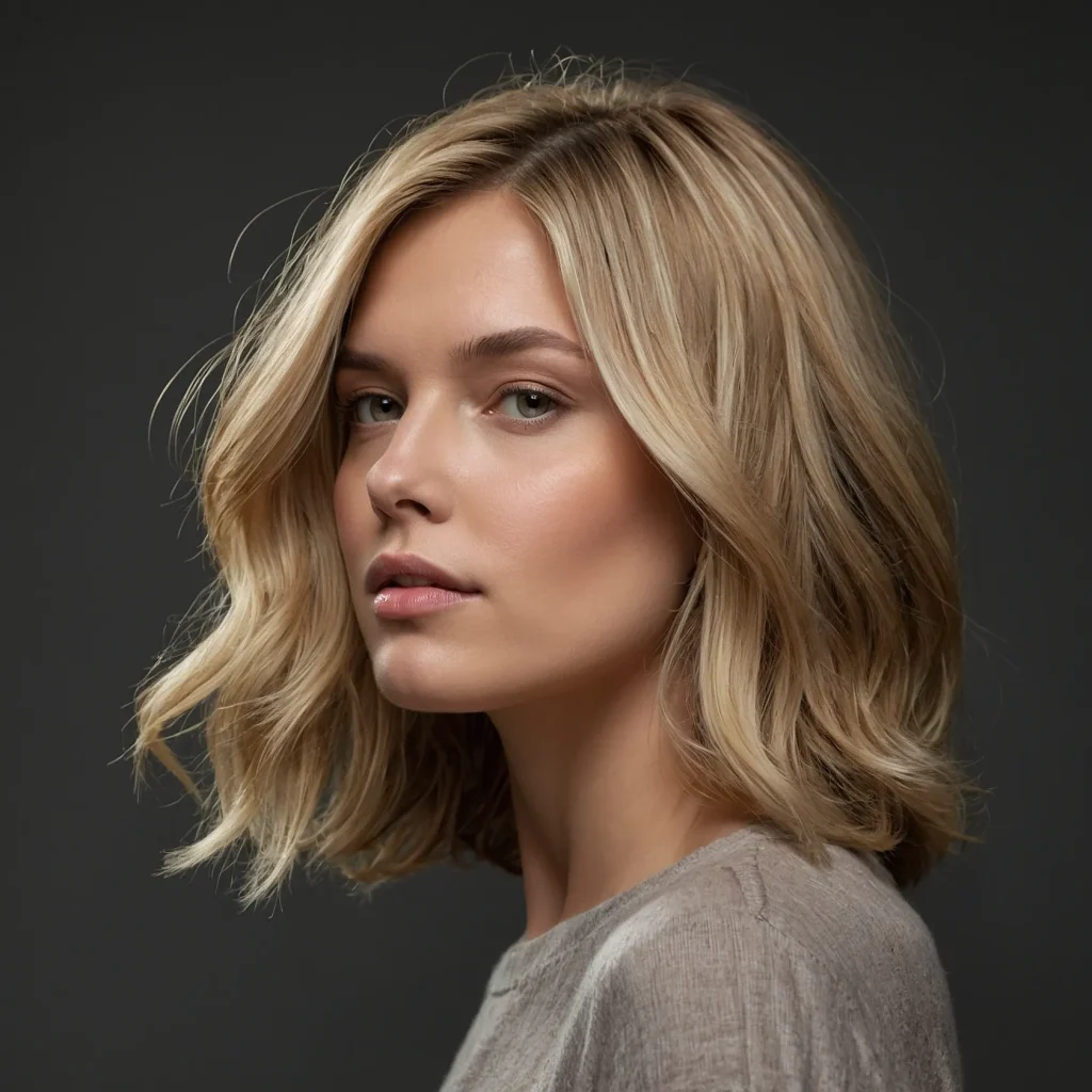 woman with shoulderlen 0