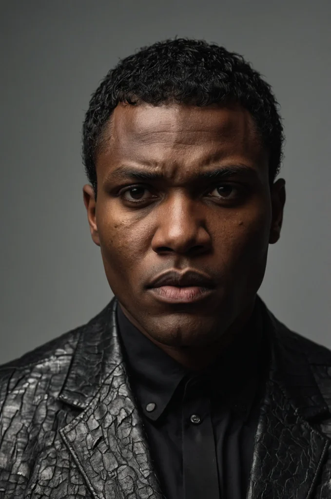 11 Blunt Fringe CaesarA Black man with a Caes 3